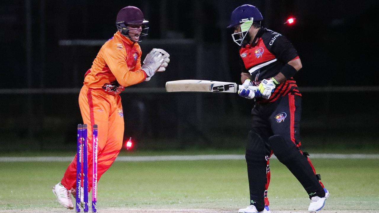 Wicketkeeper Angus Warnock. Picture: Brendan Radke