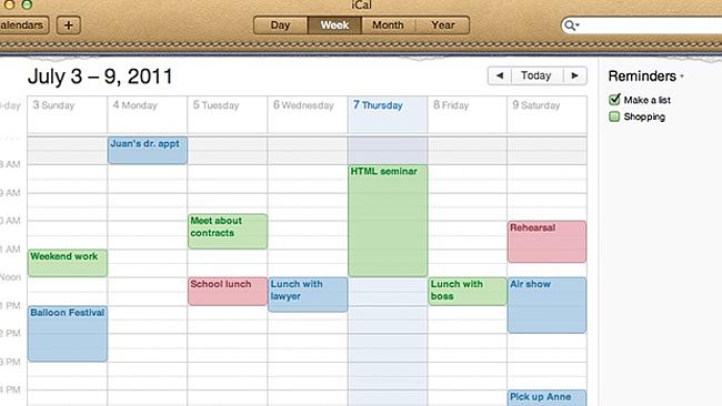 Build a calendar you'll actually use and stick to.