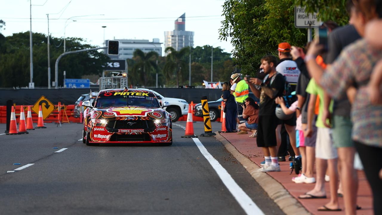 Supercars thrill with action-packed day of family fun
