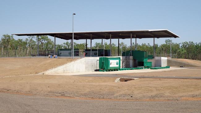 Humpty Doo Waste Transfer Station (pictured) is one of two Litchfield Council tips, alongside Howard Springs, that has been contaminated with construction materials containing asbestos. Picture: File