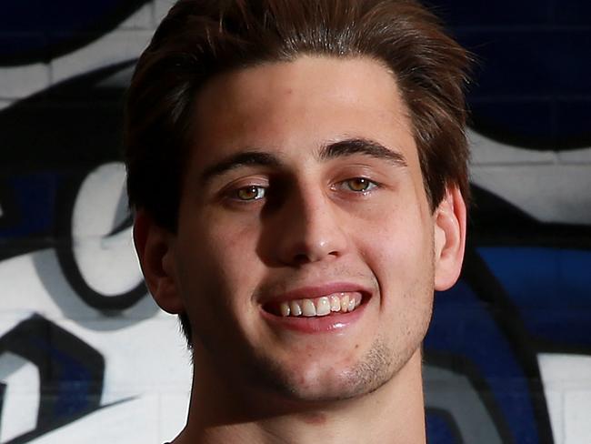 SUNDAY TELEGRAPH - Canterbury/Bankstown Bulldogs player Lachlan Lewis pictured at Belmore sports ground. Picture: Toby Zerna