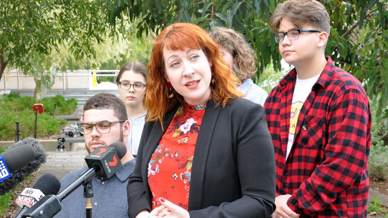 Australian Youth Affairs Coalition chair Katie Acheson. (cAAP Image/Rebecca Le May)