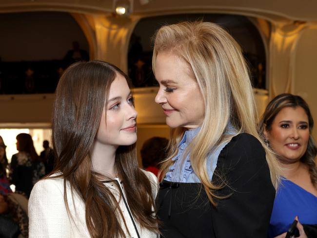 Nicole Kidman was every inch the proud mum at the event. Picture: Getty Images