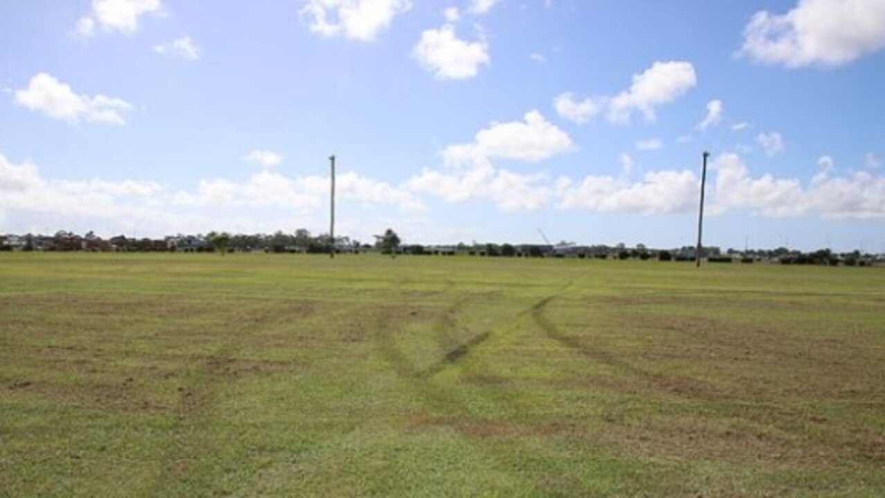 A man was charged with hooning offences after allegedly doing significant damage to a local sporting field while doing burnouts.