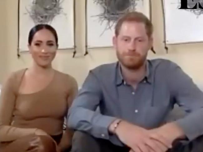 Meghan and Harry have discussed racism in the UK. Picture: Evening Standard