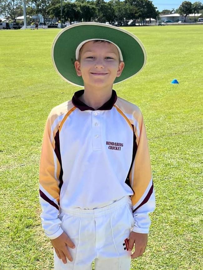 Adrian Cunningham was recently selected for the Bundaberg U12 Representative Team.