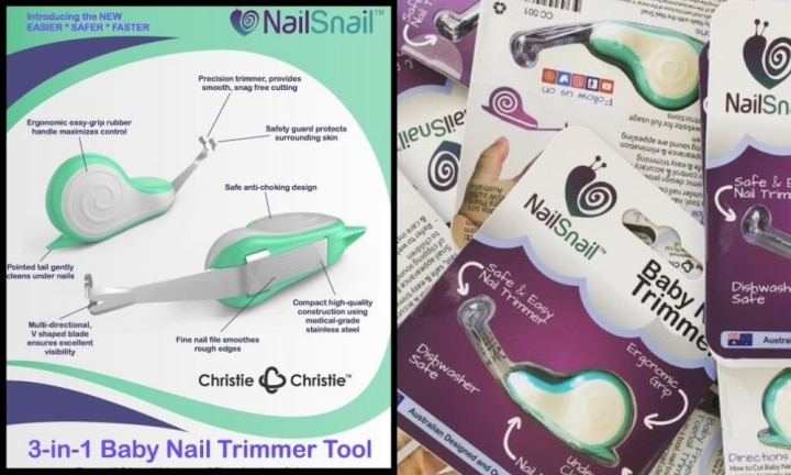 snail nail clipper baby