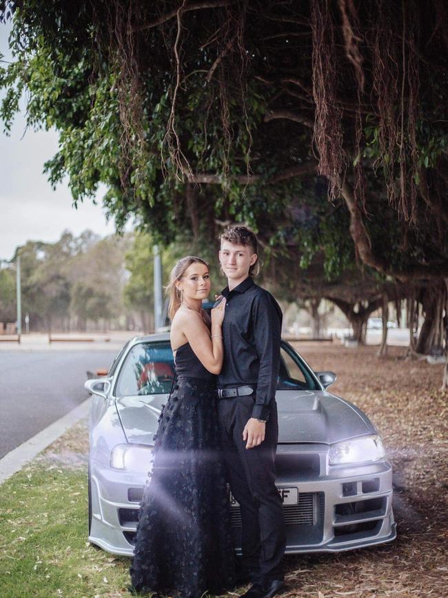 Students of Urangan State High school celebrate their formal.