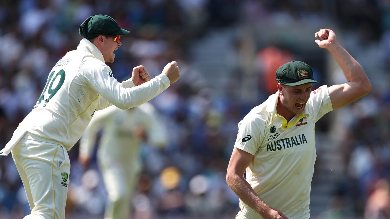 Green didn’t think there was any issue with the catch in the moment. (Photo by Ryan Pierse/Getty Images)