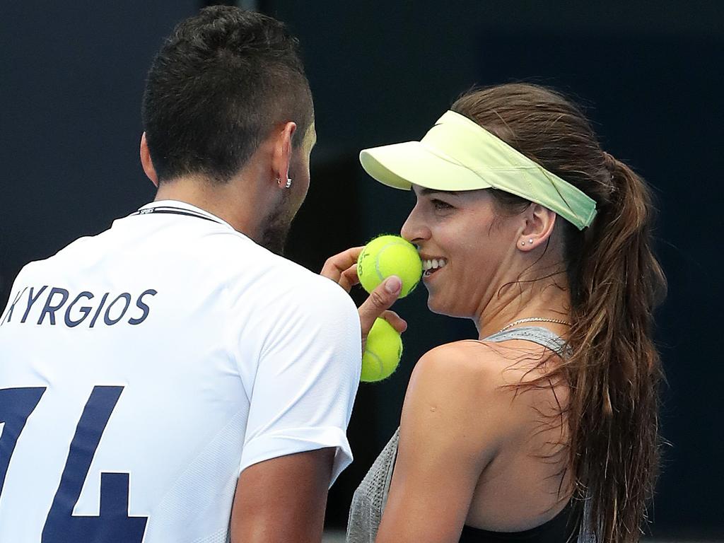 US Open: Nick Kyrgios love triangle with Ajla Tomljanovic ...
