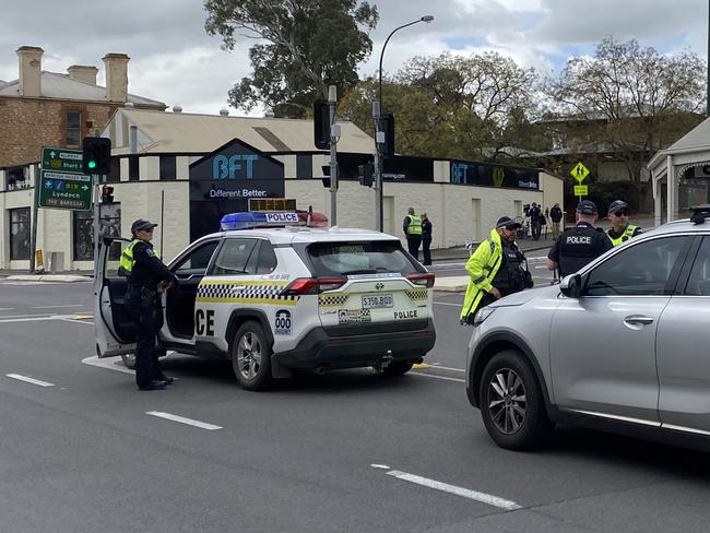 ‘Just horrible’: Witnesses watch on as pedestrian killed by truck