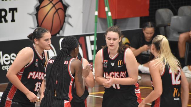 Although being on the back of a three week break, the Meteorettes will look to continue their winning streak against the in form Brisbane Capitals, proving to be a great early season test for first year head coach Jaimey Doevendans. Picture: Mitchell Dyer