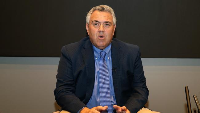 Australia's Ambassador to the United States Joe Hockey is on the air with Miranda Live. Picture: Kym Smith