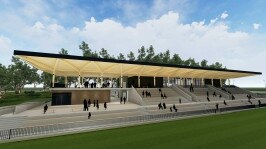 Granville Park’s upgrade has started.