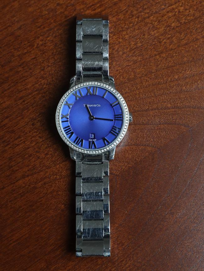 <b>Tiffany watch: </b>I bought this watch from Tiffany’s in New York. It was a gift to myself for starting a career with Opera Australia. I love the blue and the Tiffany diamonds.