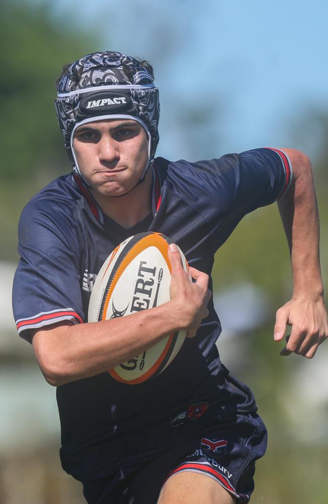 TAS First XV rugby action between St Columban's and Canterbury on Saturday, May 24, 2025. Picture Stephen Archer.