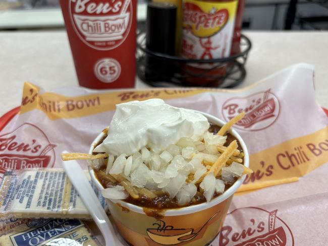 Bens Chili Bowl, Washington DC. Picture: Benedict Brook