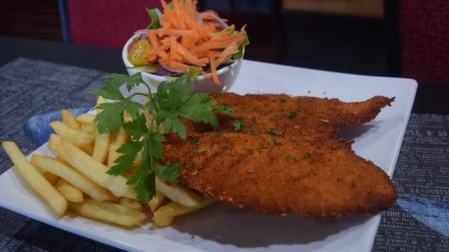 The schnitty at the Hotel Metropole was crowned the best in the Whitsundays.