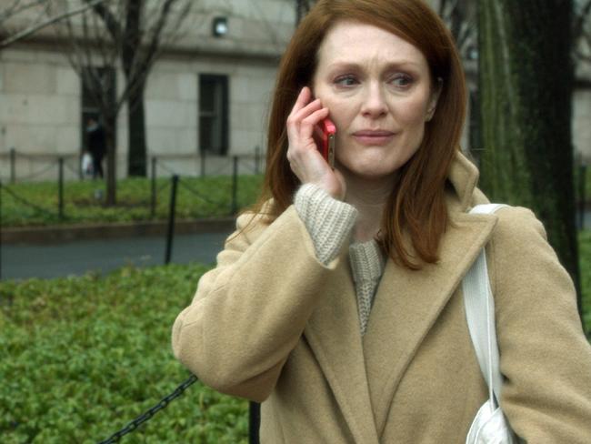 Hot favourite ... Julianne Moore as Alice, in a scene from the film, "Still Alice." Picture: AP/Sony Pictures Classics, Jojo Whilden