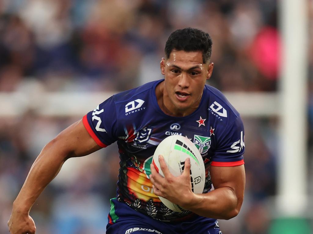 Roger Tuivasa-Sheck has reportedly suffered a hamstring injury at Warriors training. Picture: Getty Images