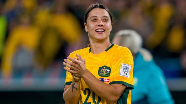 Sam Kerr has been all class this tournament. Photo by Andy Cheung/Getty Images.