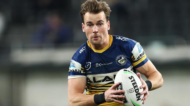 Clint Gutherson displayed extraordinary leadership qualities for the Eels. Picture: Brendon Thorne/AAP