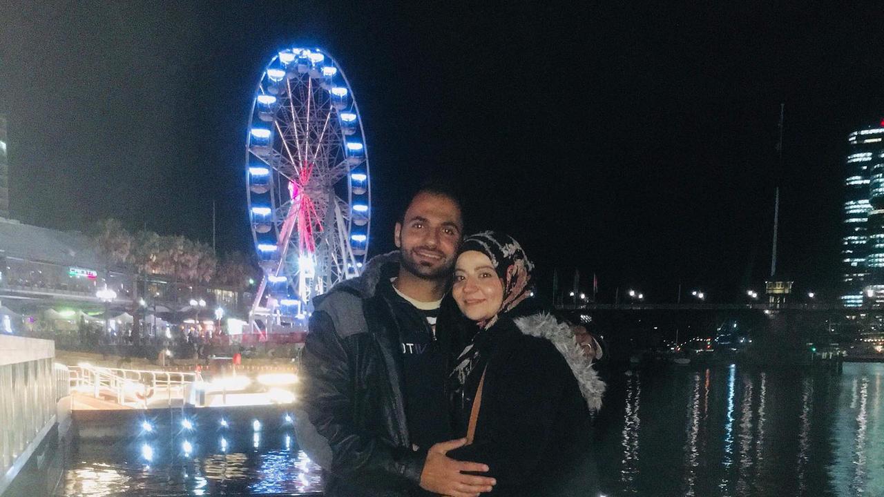 He was nearly deported from Australia and separated from his wife, Jihan Merhi, and their children. Picture: Facebook