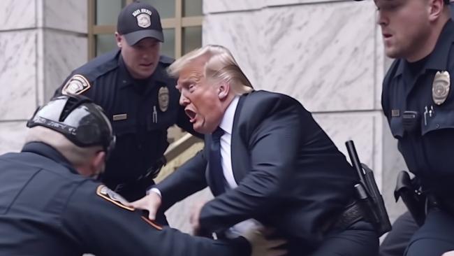 AI-generated deepfake images of former US president Donald Trump being arrested went viral.