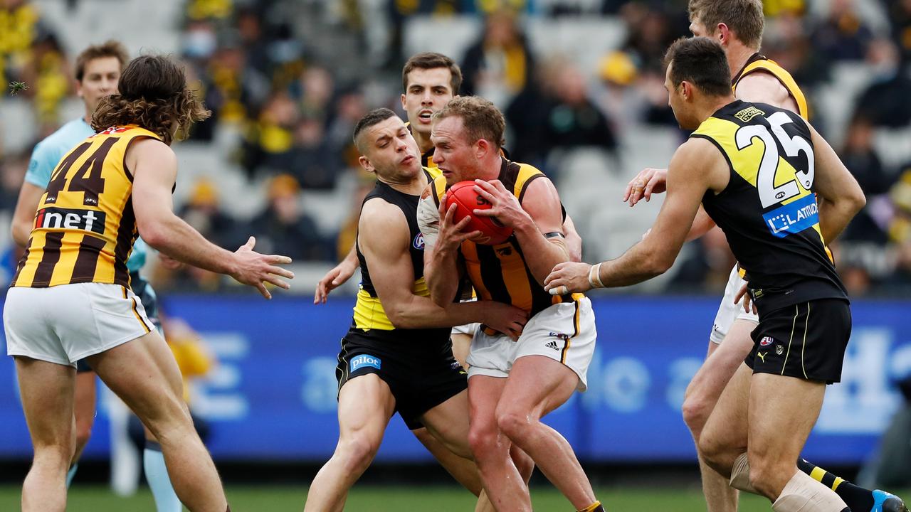 Tom Mitchell’s next contract will be an interesting watch. Picture: Getty Images