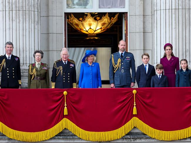 The royals gathered in a strong show of unity. Picture: Chris Jackson/Getty Images