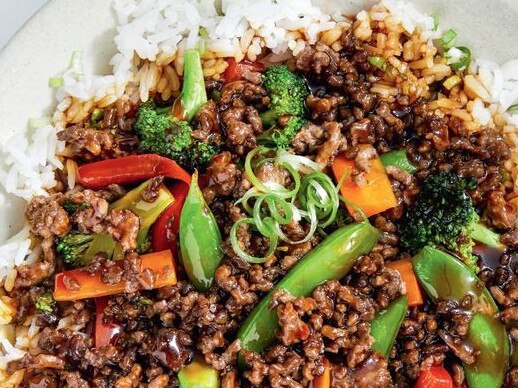 Top newsletter recipe 17: One-pan teriyaki beef and rice.