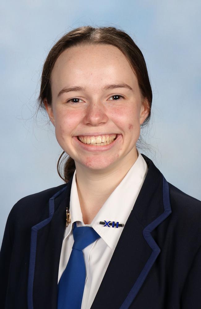 Isabel Stephen, Brisbane Girls Grammar School, head girl.