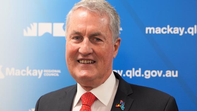 Mackay Regional Council Mayor Greg Williamson says the general rates increase is ‘modest’ compared to the Consumer Price Index. Picture: Heidi Petith