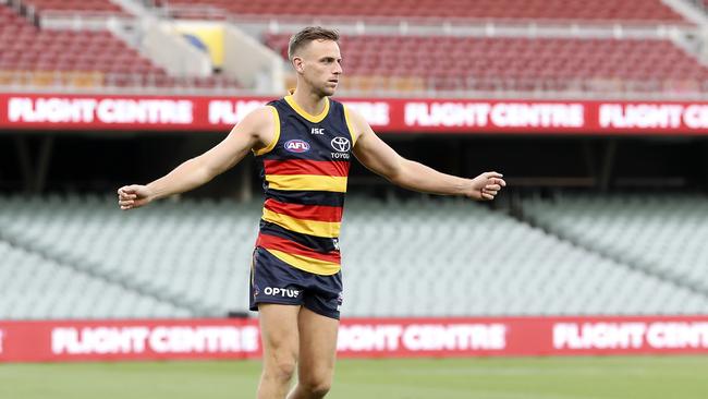 Brodie Smith found out about Stengle’s drink-driving incident in a leadership group meeting. Picture: Sarah Reed.