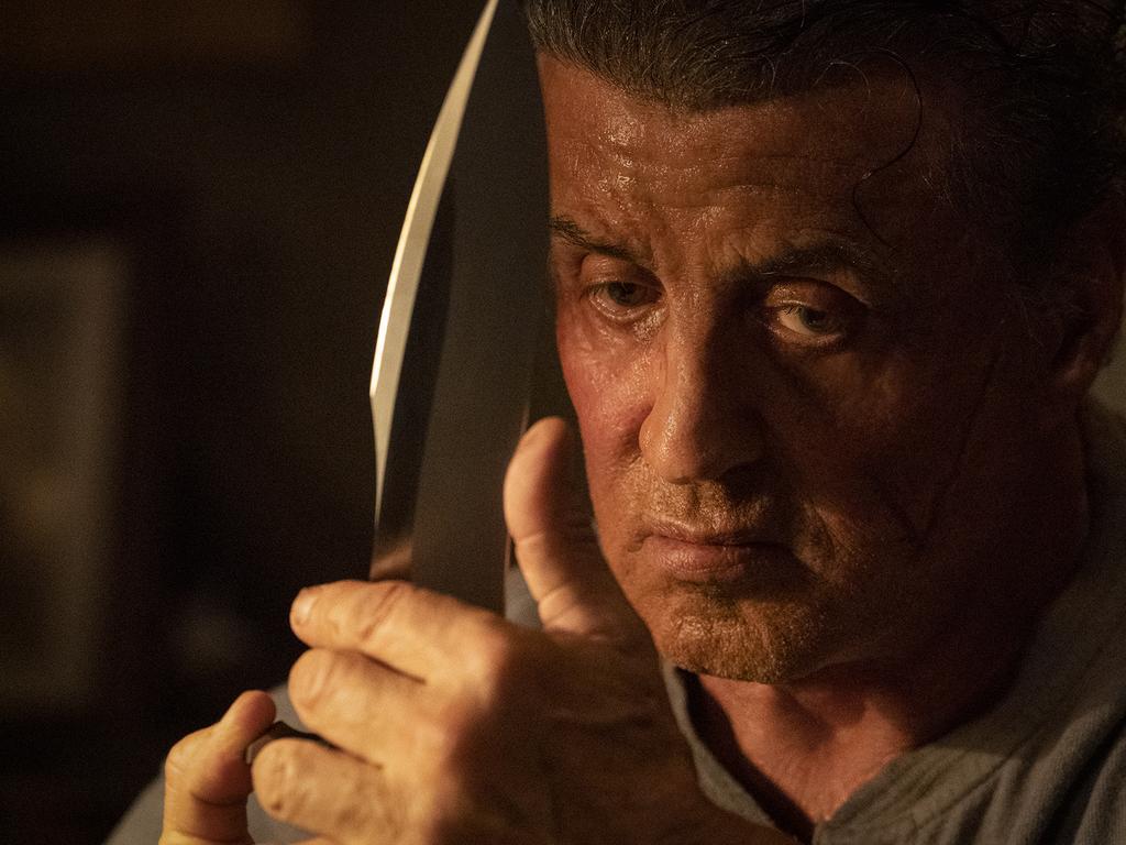 Sylvester Stallone as John Rambo in Rambo: Last Blood.