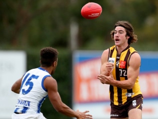 Jai Newcombe was taken after Edwards. Picture: Kelly Defina/AFL Photos/via Getty Images