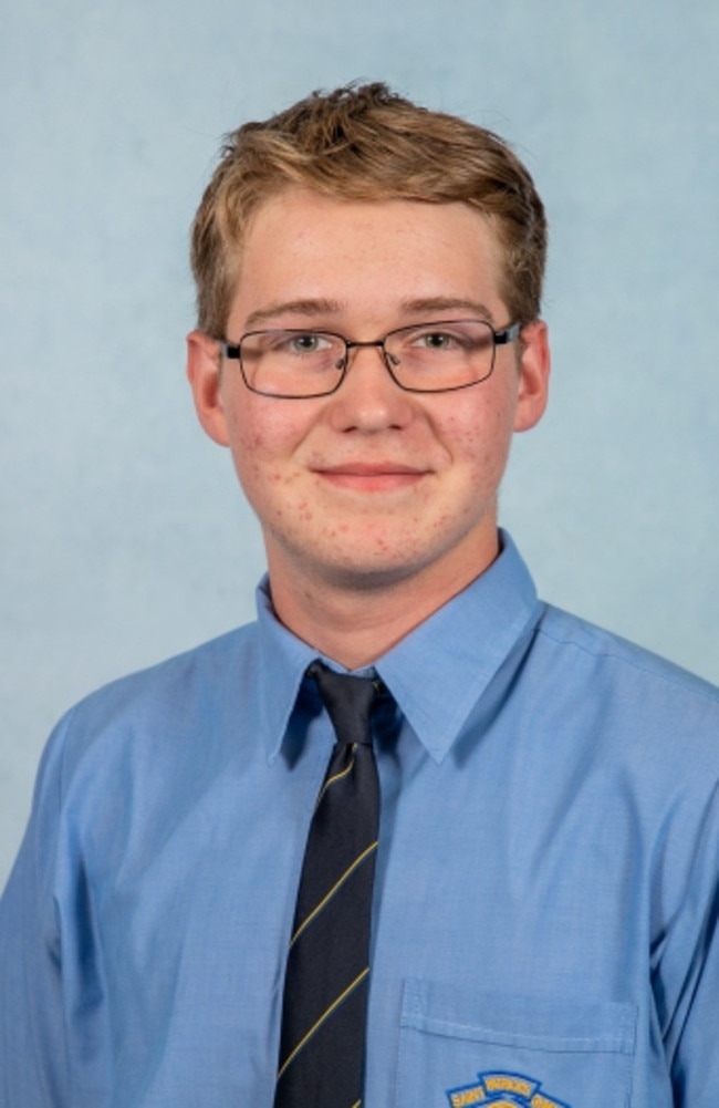 Jack Fletcher has been named Horan Captain 2024 of St Patrick's College, Gympie. December 2023.