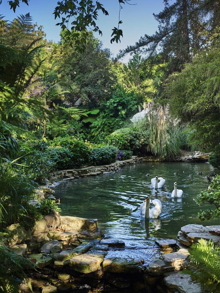 The grand Hotel Bel-Air is steeped in Hollywood history, having hosted the biggest names in entertainment since the 1940s.