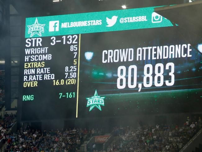 The BBL attendance record may never be broken.