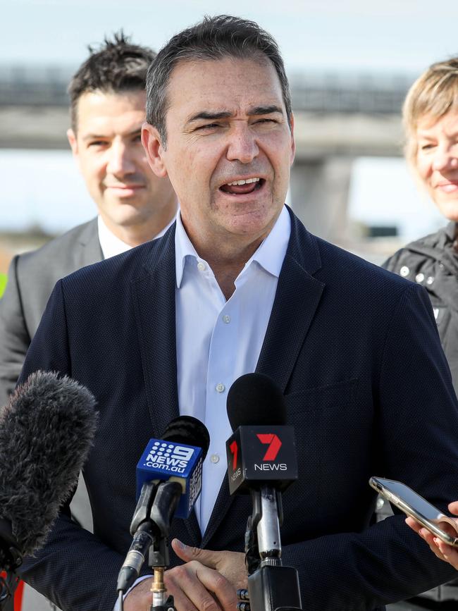 Premier Steven Marshall. Picture: Russell Millard