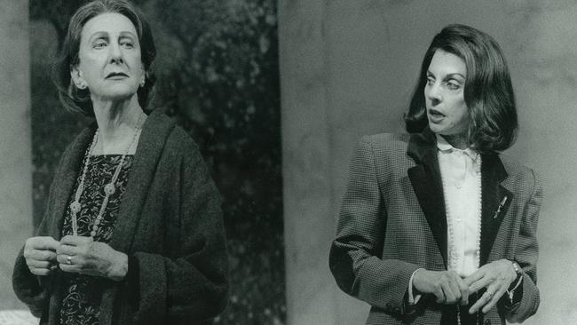 Ruth Cracknell starred in many STCSA shows in the 1980s, including Emerald City, The Importance of Being Earnest and Happy Days. Here she is, at left, alongside Jennifer Hagan in Vita & Virginia, 1999.