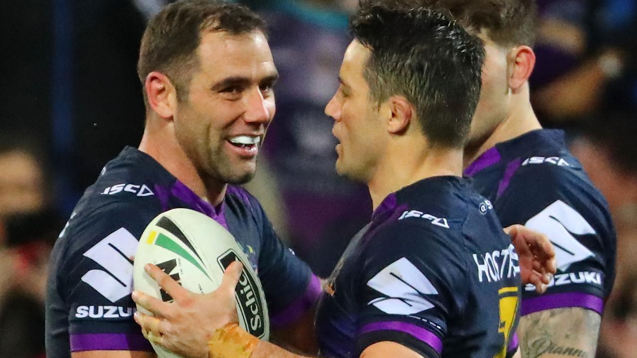 Smith downplayed his fallout with Cooper Cronk in his book. Picture: Getty Images