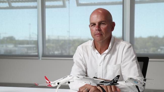 Cairns Airport CEO Richard Barker said this was a good long term solution to the regions shortage of staff, operators and taxi drivers. Picture: Brendan Radke