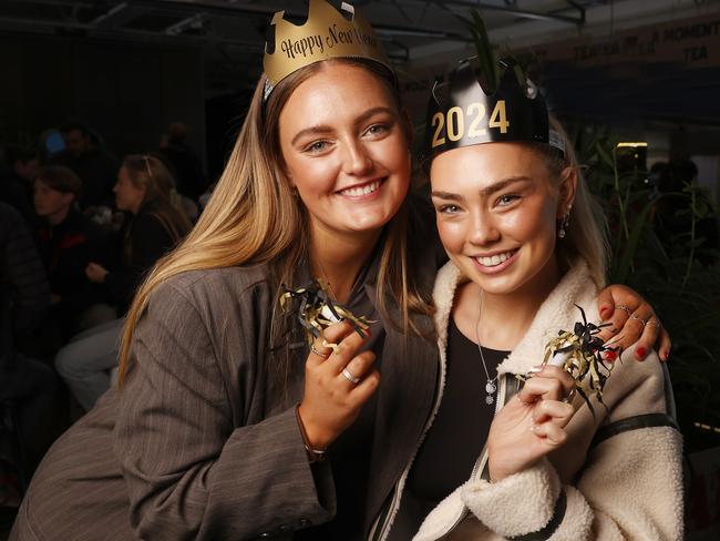 Jorgia Golding and Sarah Field-Westlake ready for new years.  Preview to New Year's at the Taste of Summer.  Picture: Nikki Davis-Jones