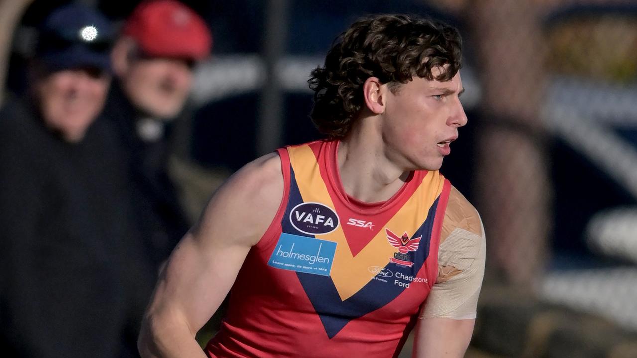 Old Scotch running machine Jack Polkinghorne has joined Carlton VFL. Picture: Andy Brownbill