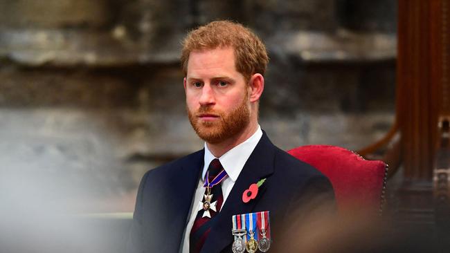 Prince Harry has reportedly been dubbed “the Hostage”. Picture: Pool/AFP