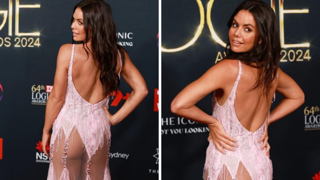 G-string trend hits the red carpet. Picture: