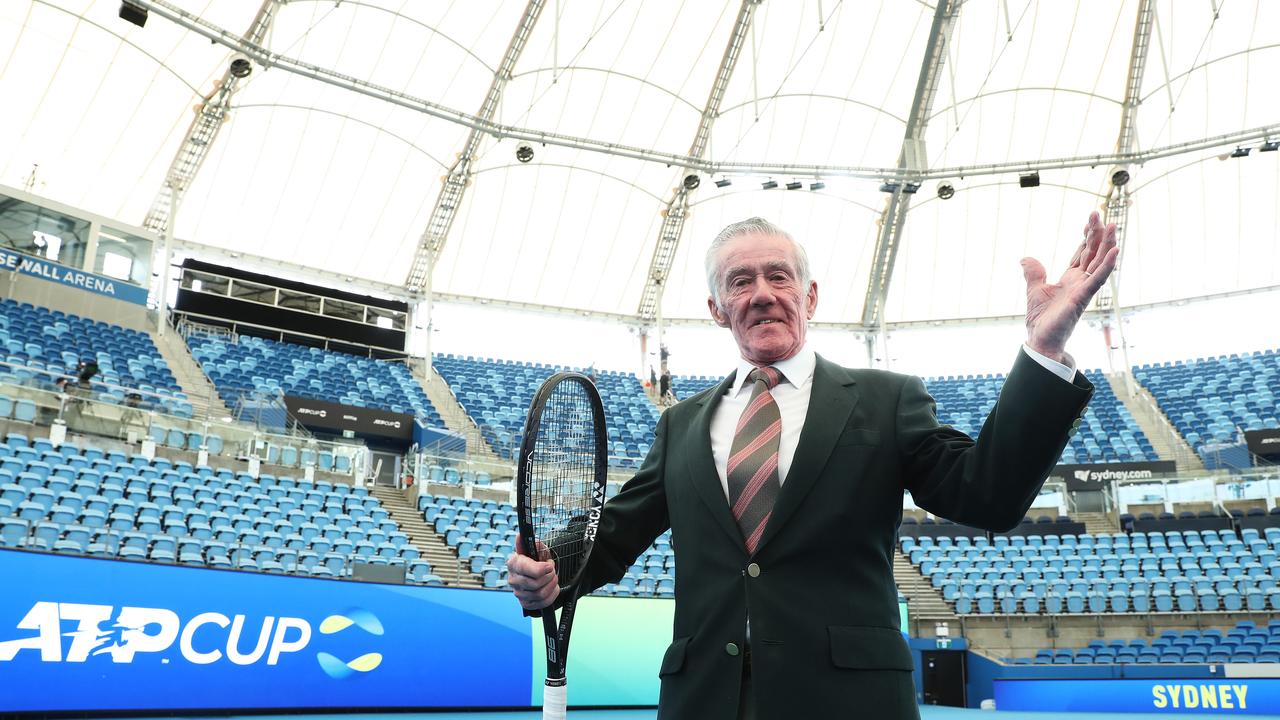 Teken een foto hoog ontploffing Ken Rosewall sees the future at revamped Sydney Tennis Centre | The  Australian