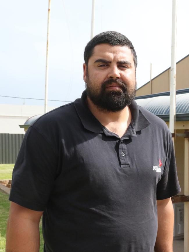 Ceduna indigenous leader Wayne Miller. Picture: Andrew Brooks