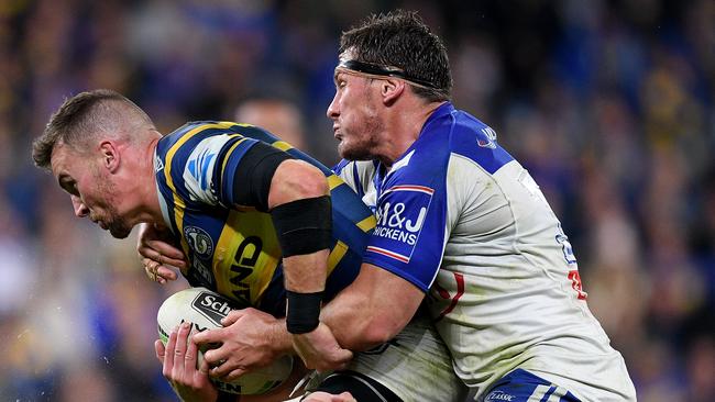 The loss to Canterbury hasn’t dented Parramatta’s confidence. AAP Image/Dan Himbrechts.